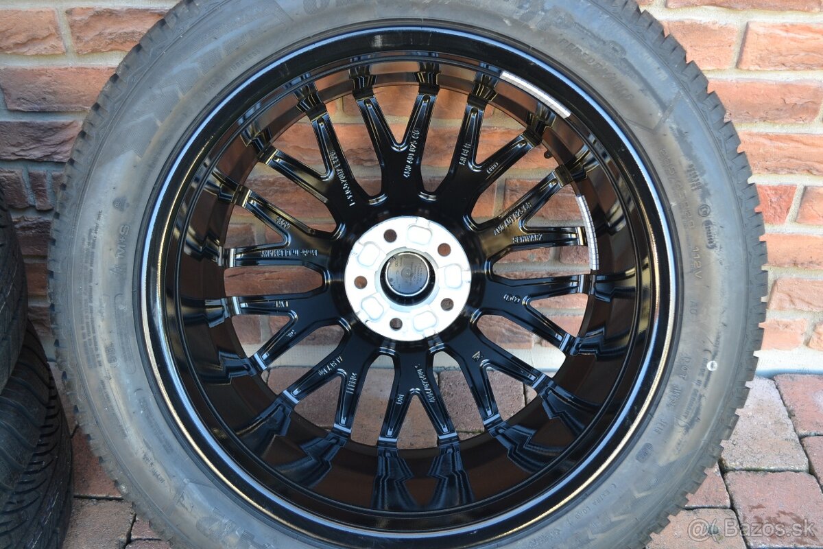 5x112 R20 Zimna sada Org. Audi Q7 SQ7 + 285/45 R20 Goodyear - 9