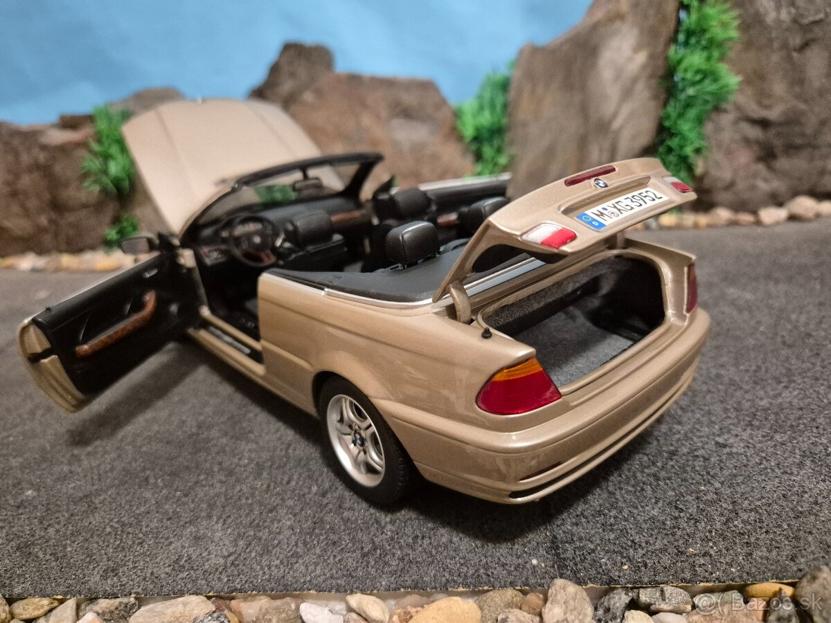Prodám model 1:18 BMW 3 serie cabriolet E46 2003 - 9