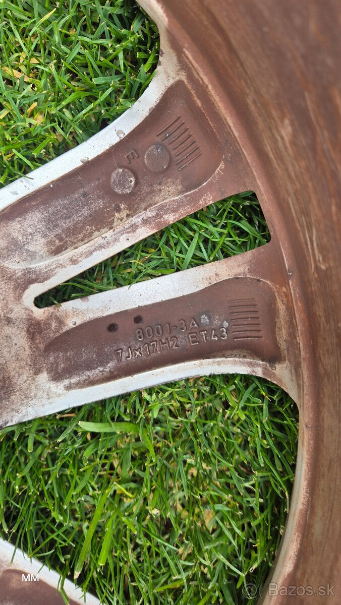 Elektróny / hlinikové disky Seat 5 x 100 R17 - 9