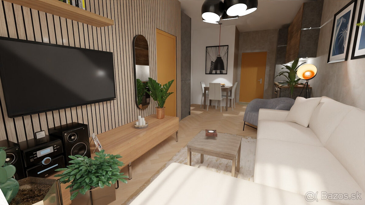 Na predaj investičný 2-izbový apartmán (nebytový priestor) v - 9