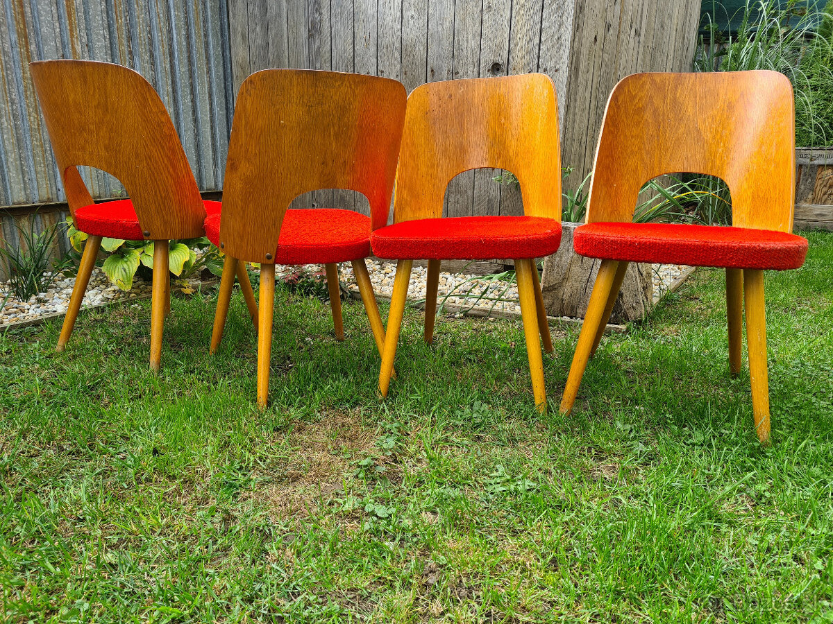 Retro Stoličky rakúskeho dizajnéra a architekta Oswalda Haer - 9