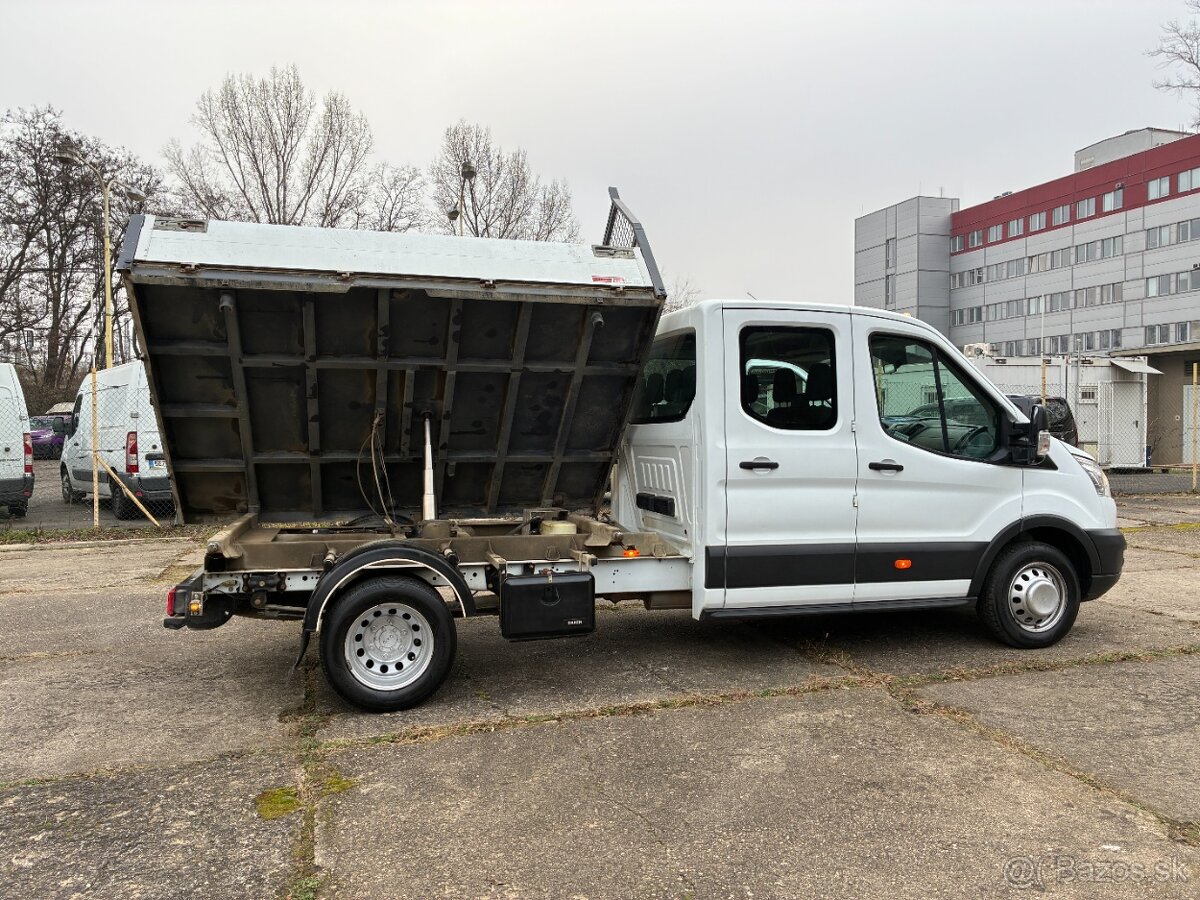 Ford Transit 2.0 TDCi r.v.2019 3 stanný sklápěč 7 MÍST DPH - 9