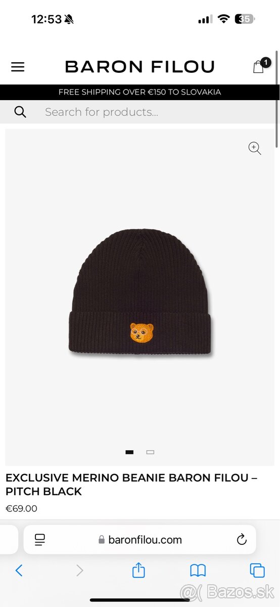 Unisex zimné čiapky z merino vlny Baron Filou - 9