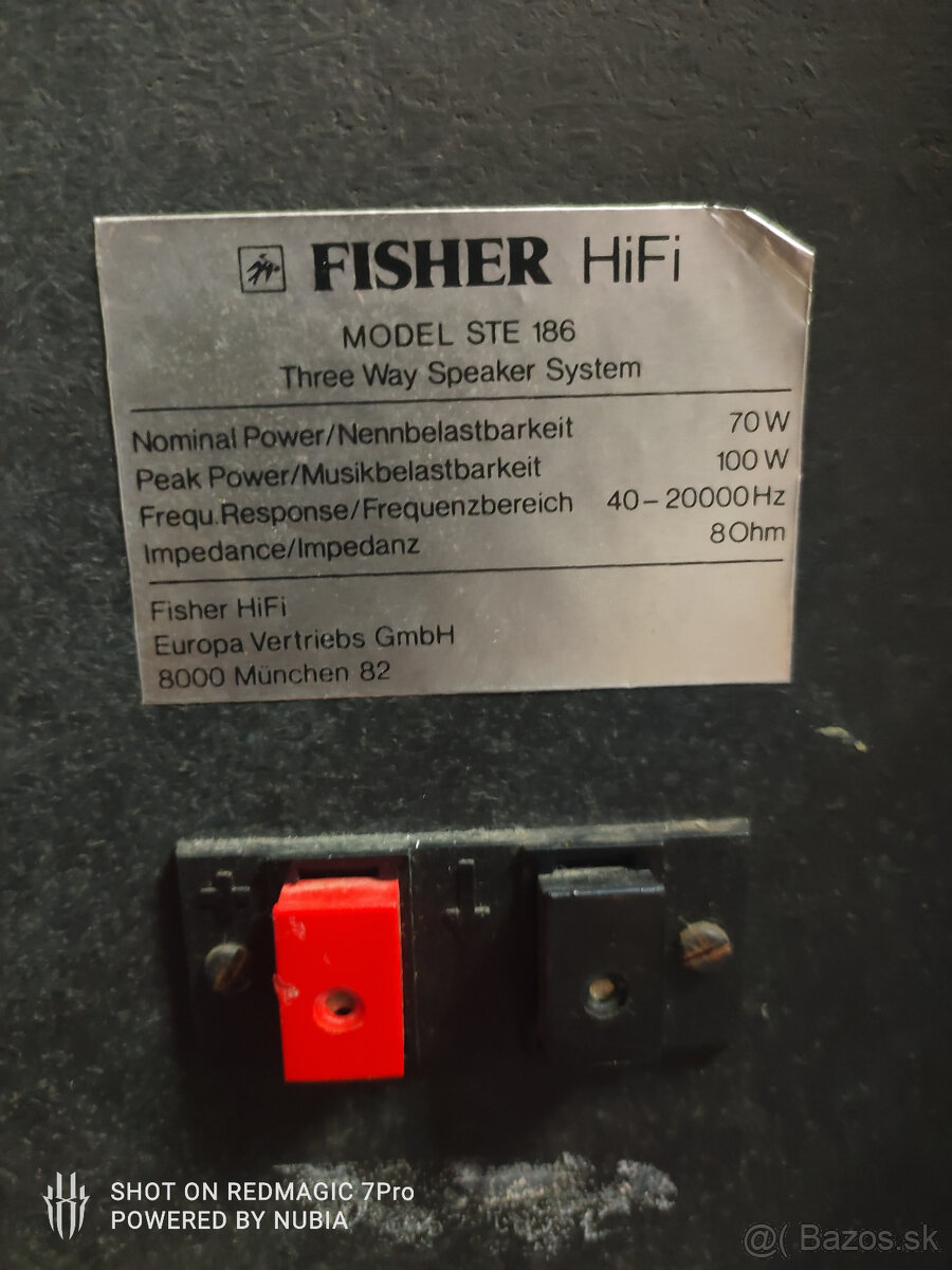 Vintage Fisher zostava - 9