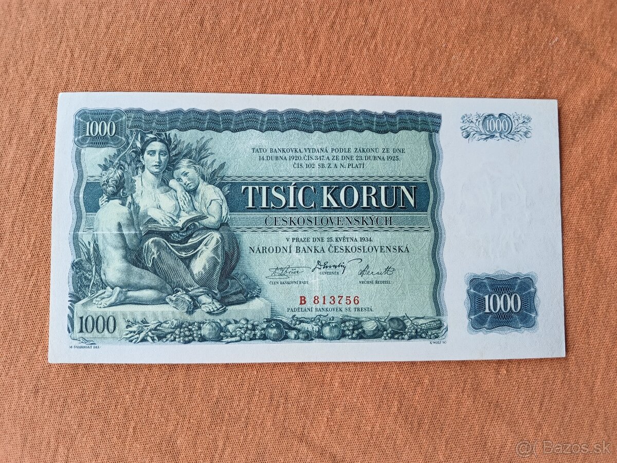 Bankovky ČSR - 150 - 9