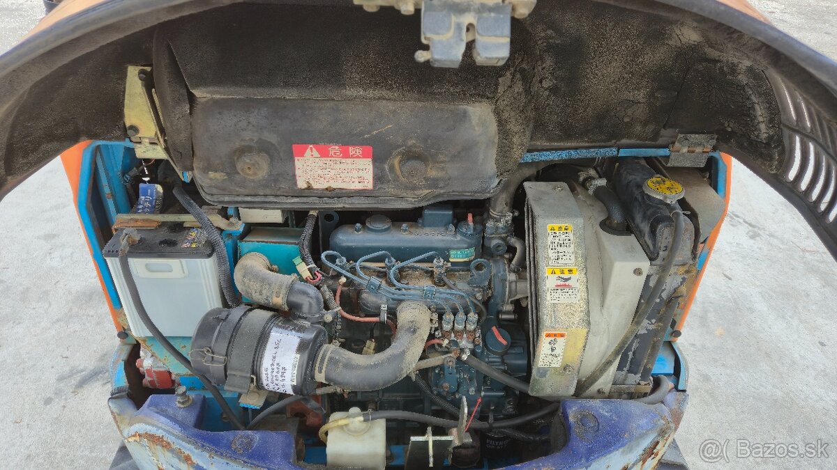 Na predaj: Hitachi EX20U – Minibager s mimoosovým kopaním - 9