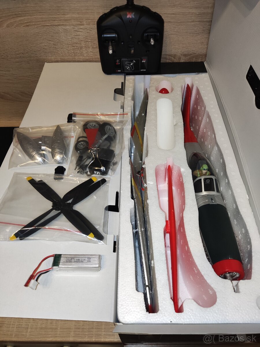 RC Lietadlo XK A280 P-51 Mustang 3D/6D RTF - 9