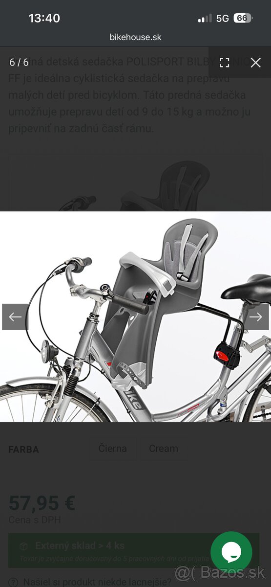 Sedacka na bicykel - 9