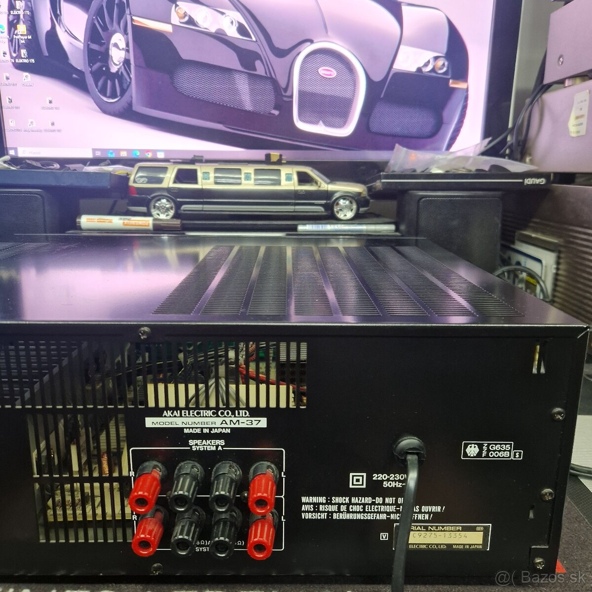 AKAI AM-37...ntegrovaný stereo zosilovač... - 9