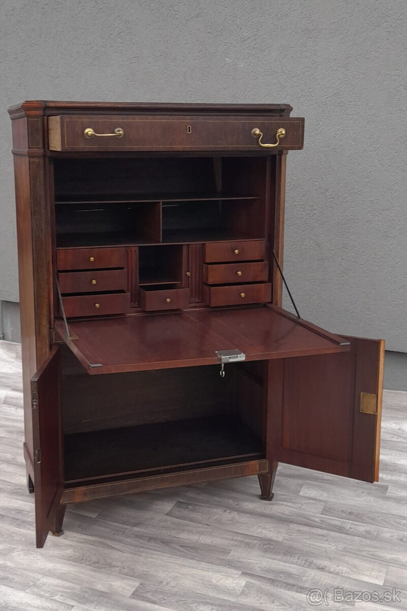 Tajomník mahagónový Ľudovít XVI. - 9