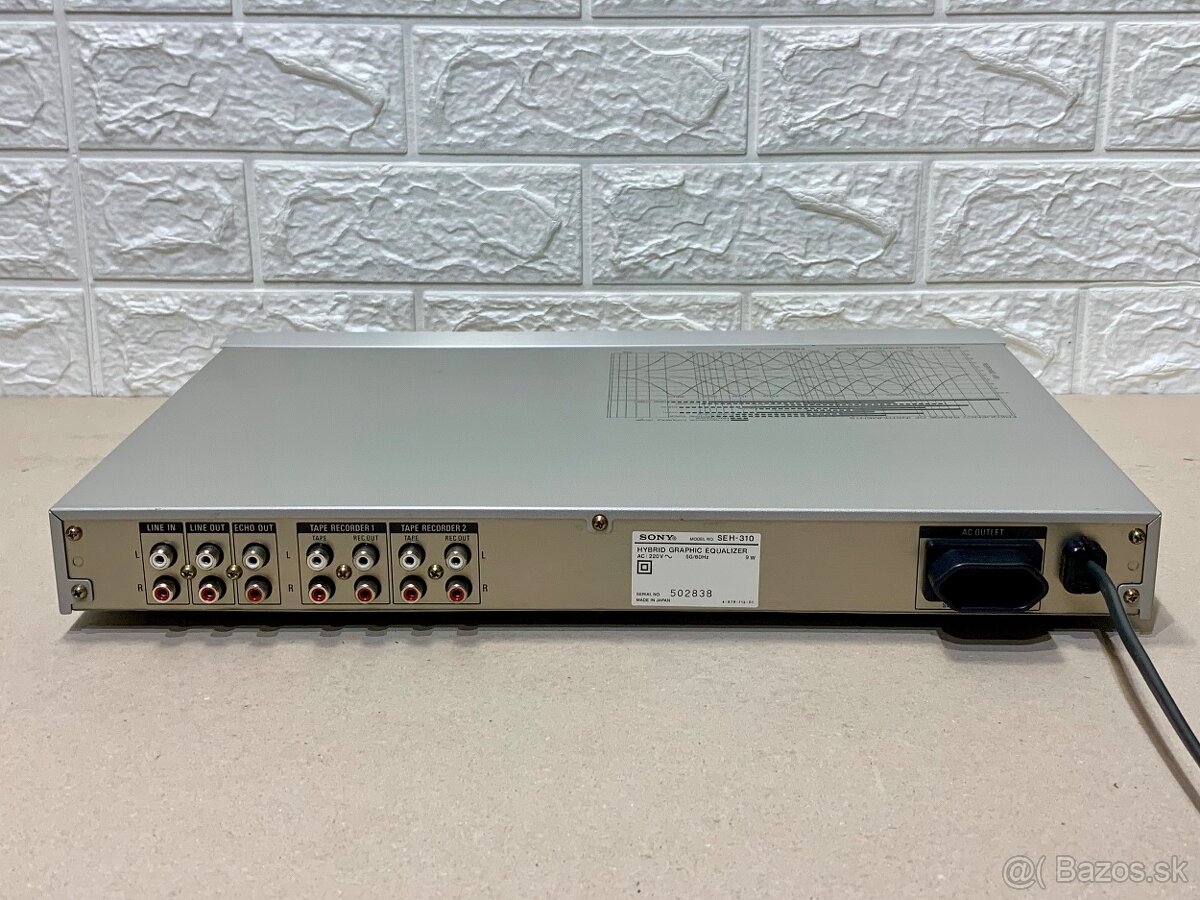 Rezervovane. SONY SEH-310 …. Hybridný graficky equalizer - 9