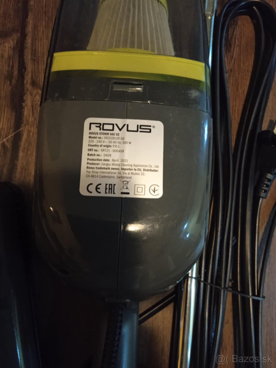 ROVUS ručný vysáč tyčový - 9