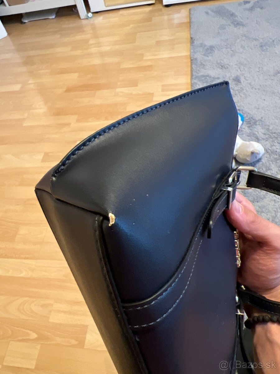 GUESS Dámska kabelka - Tmavomodrá - 9