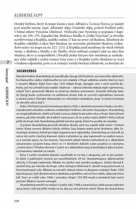 Albánsko - český turistický sprievodca Bradt - 9