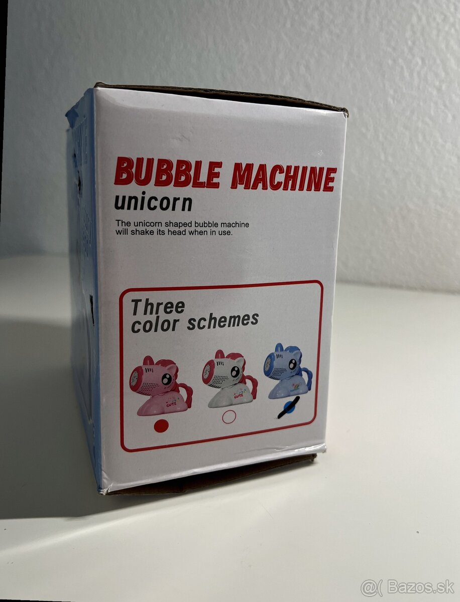 #L0195 Bublinkovač Bubble Machine Unicorn - 9