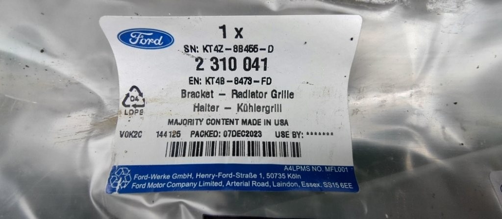 Ford Edge II 2 MK2 2018 - 2023 - zaluzia roleta sanie celo - 9