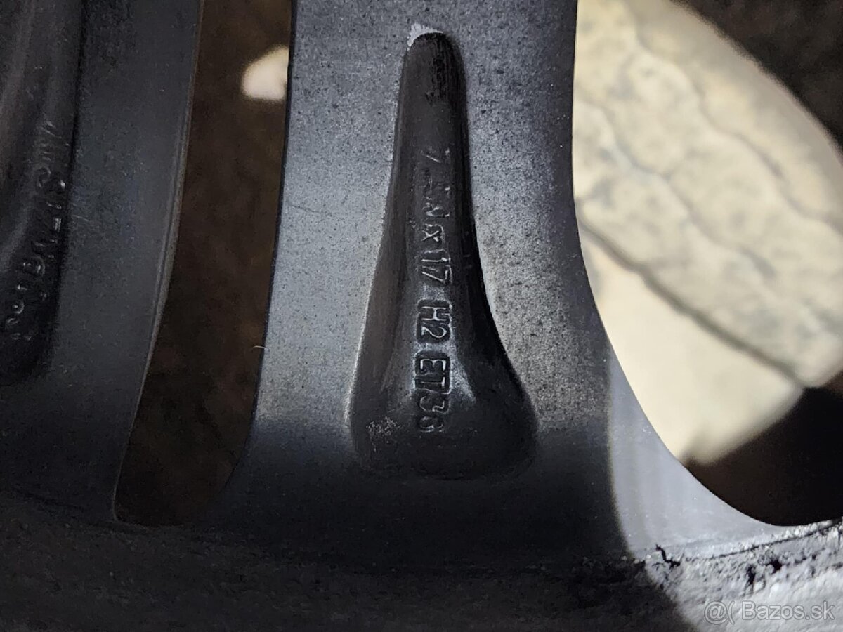 Predám elektróny s pneumatikami na mercedes - 9