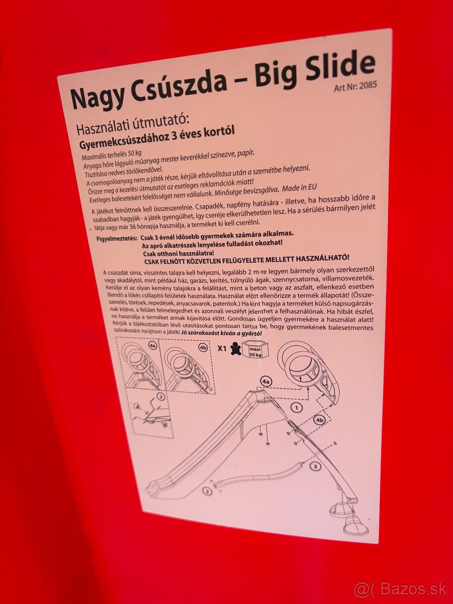 Detská šmykľavka 2 m - 9