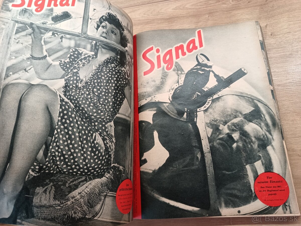 nemecký vojnový SIGNAL 1942 čísla 1-15 - 9