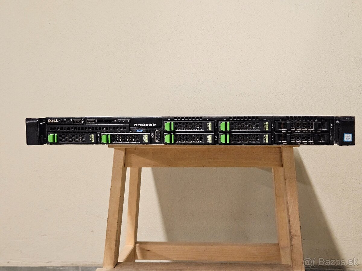 DELL PowerEdge R630 - Intel XEON E5-2643 v4, 128 GB, 1.8 TB - 9