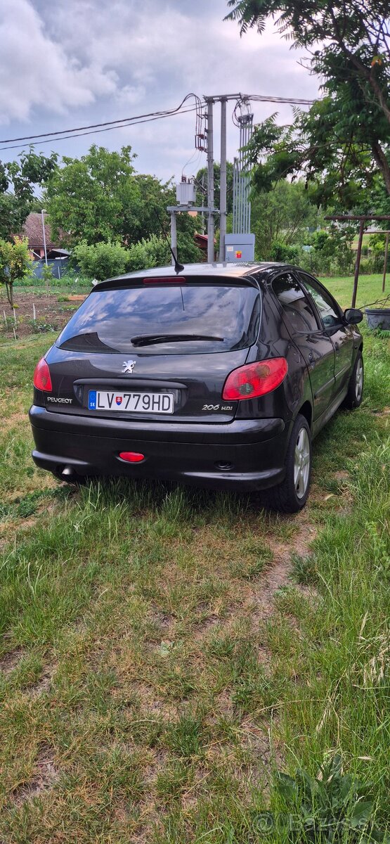 predám peugot 206 1.6 hdi 80kw - 9