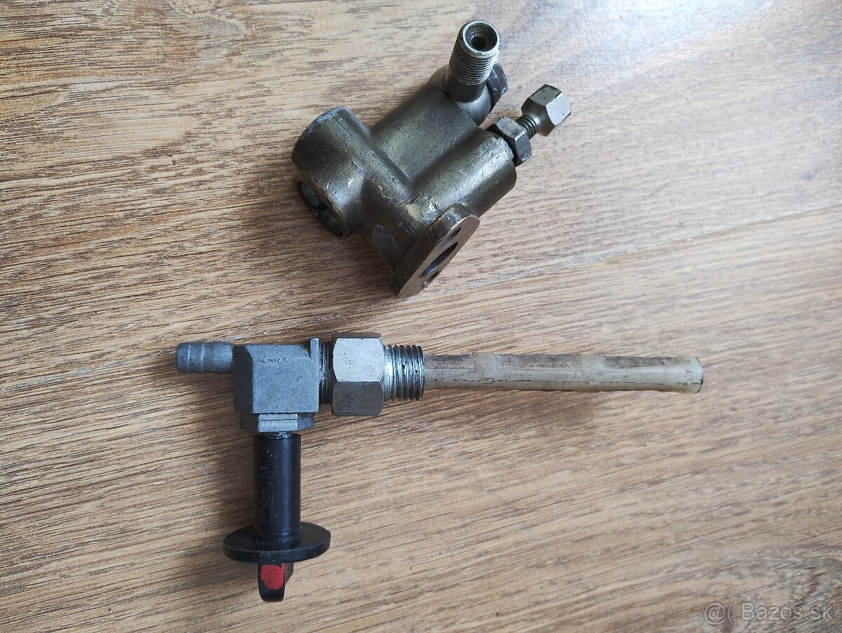 Originálne JAWA ČZ palivové kohútiky - pierok, čz, pionár at - 9