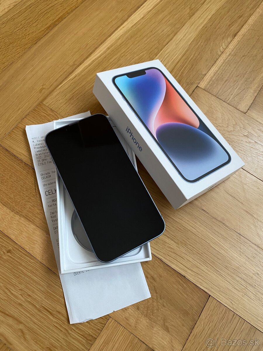 📱iPhone 14,Blue/ Purple 128 GB - 9