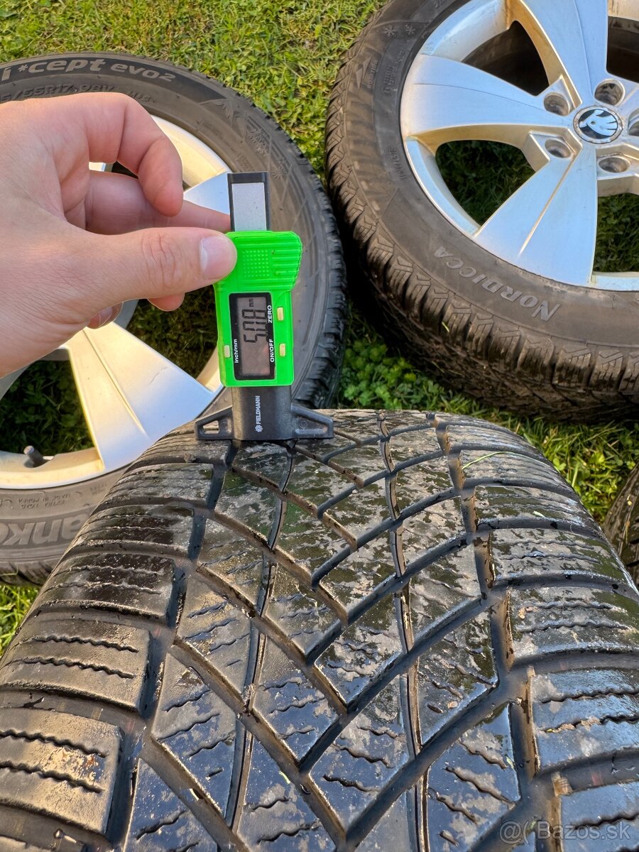 Zimná Sada ŠKODA SUPERB 3 TRITON 215/55 R17 - 9