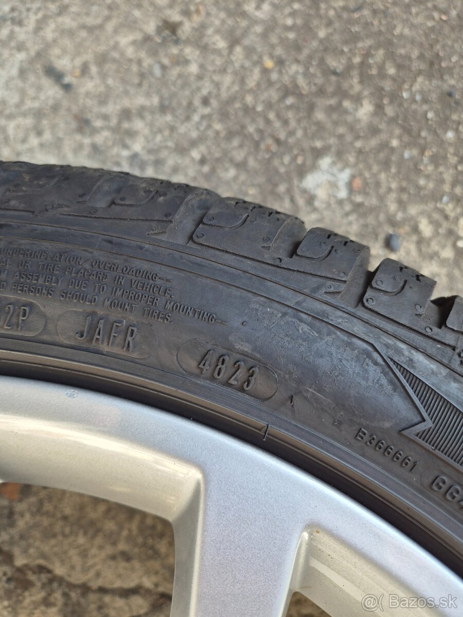 5x112 r18 Originál Audi A4-Sline- zimni pneu 7mm Dot 23 - 9