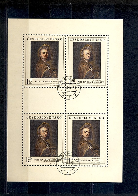 Poštové známky Československo 3 - 9