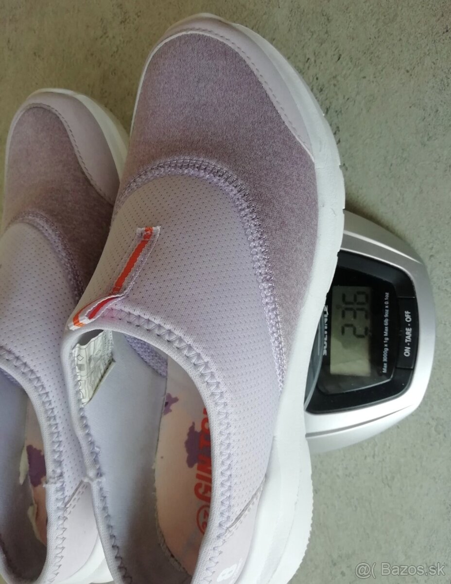 Dievčenská letná plátená obuv, sandále. - 9