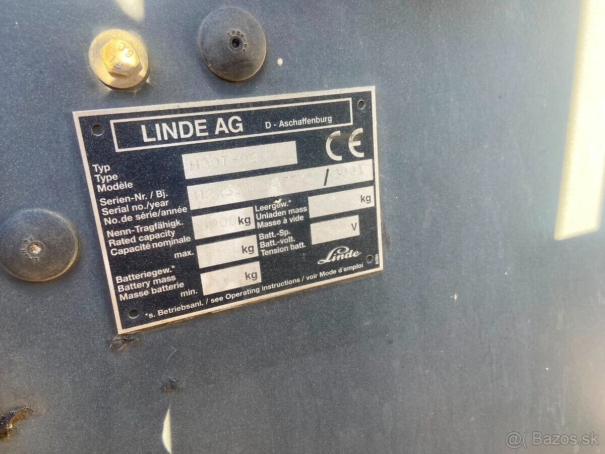 Linde H30T-03, vadná elektrika - 9