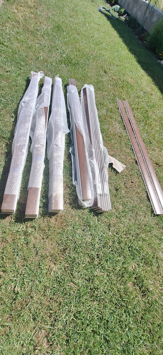 Hliníkové lamely farba orech. - 9