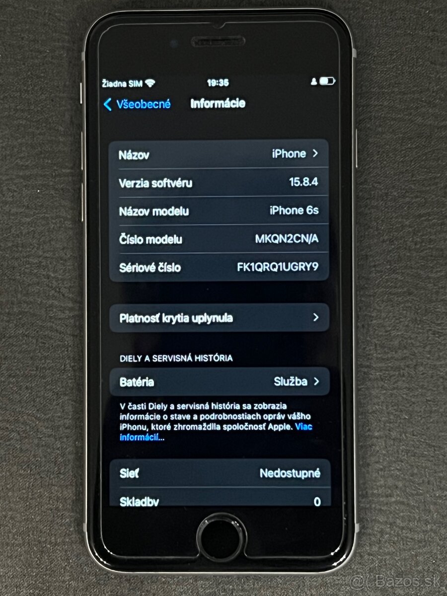 Predám iPhone 6s - 64GB - 9