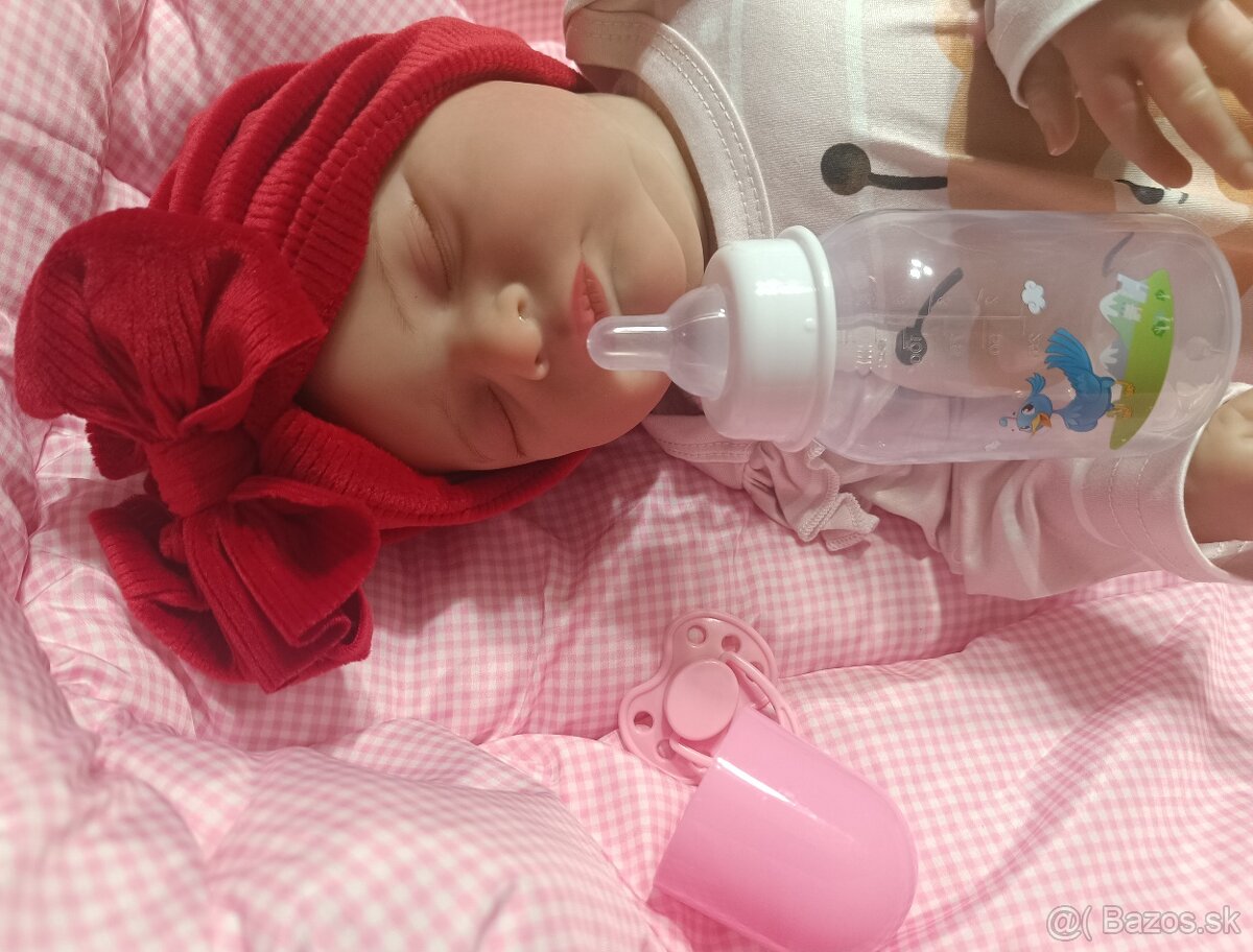 Realistické spinkajúce miminko - 9