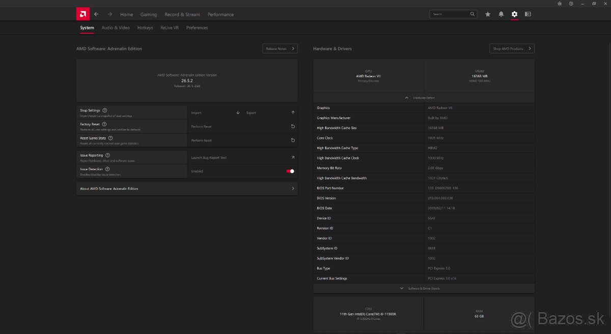 AMD Radeon VII 16 GB - 9