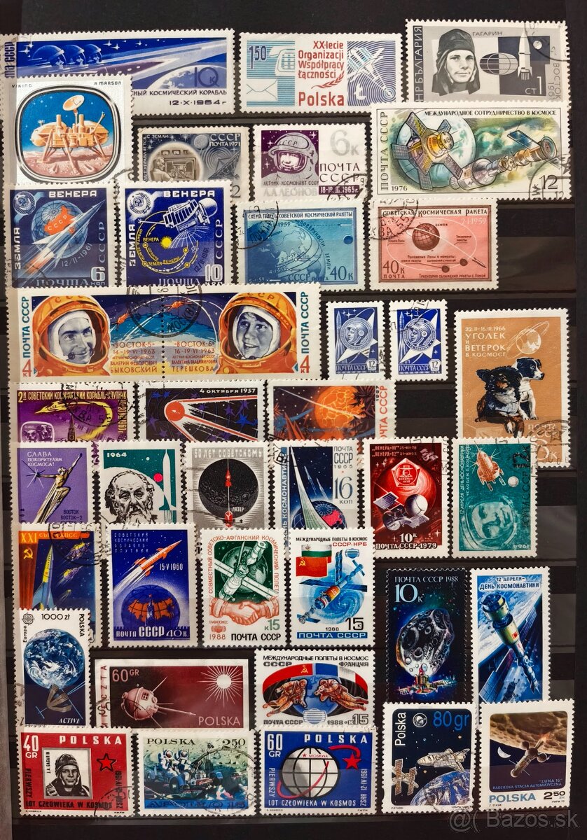 Známky kozmos - 9