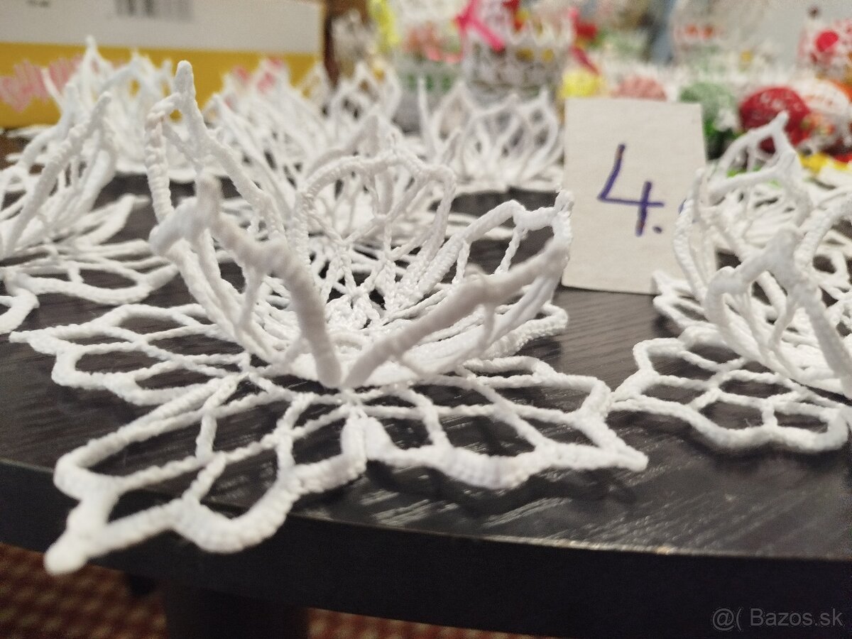 Háčkované ozdoby na Veľkú noc - 9