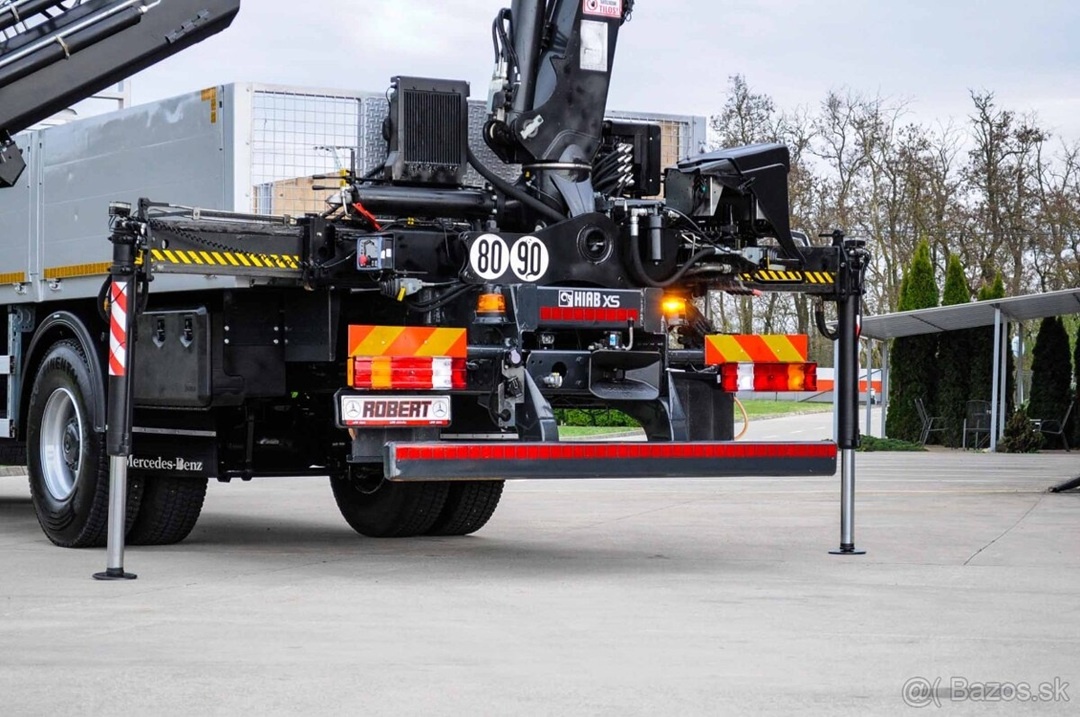 MERCEDES AXOR 1829 VALNÍK + HYDRAULICKÁ RUKA TOP STAV EU5 - 9