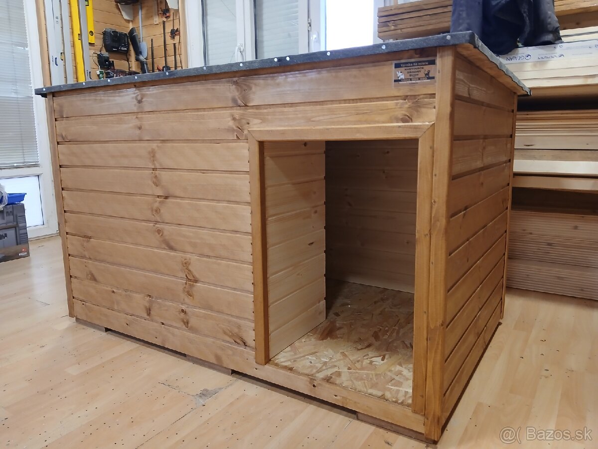 Zateplené búdy pre psíkov na objednávku. - 9