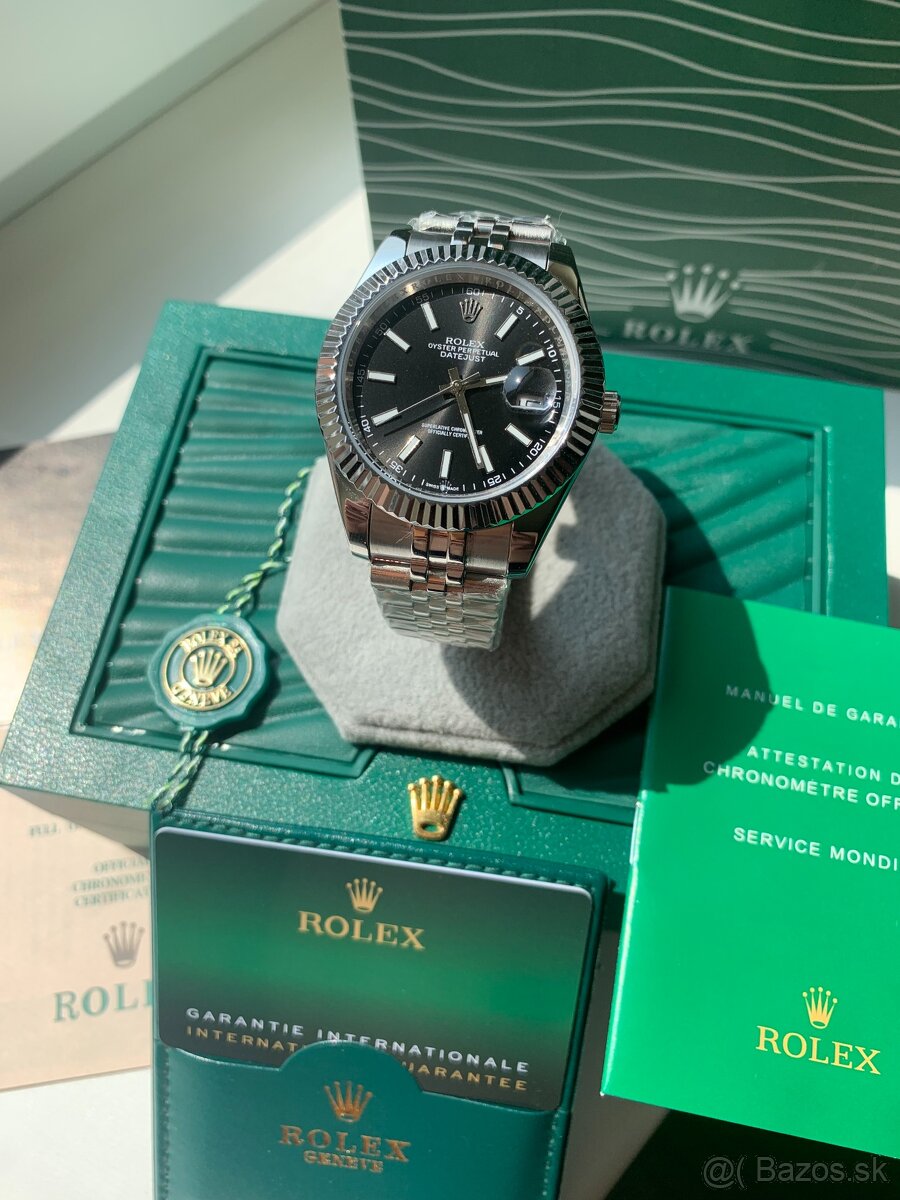 Rolex Datejust Čierne, Nové, 40mm - 9