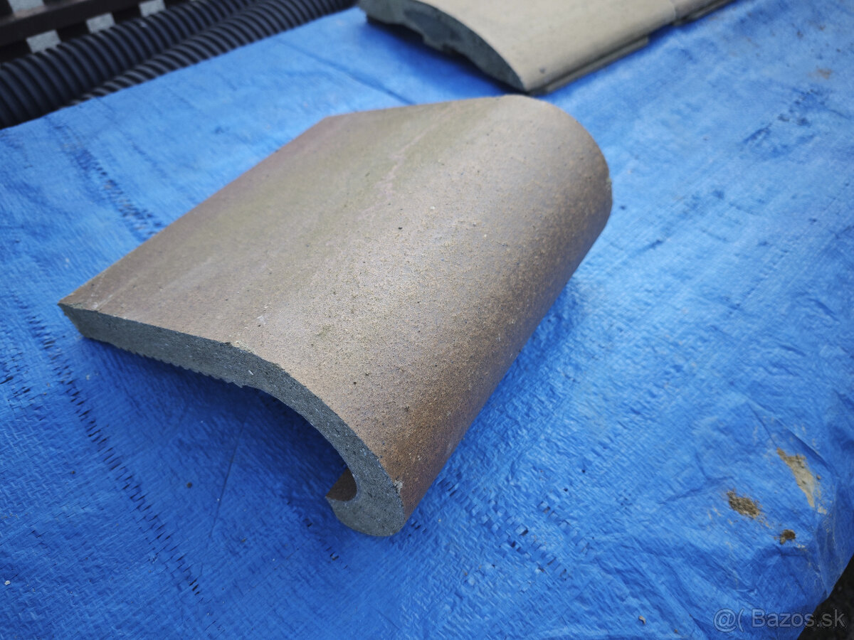 Keramické tvárnice / čiapky na plot / za symbolickú cenu - 9