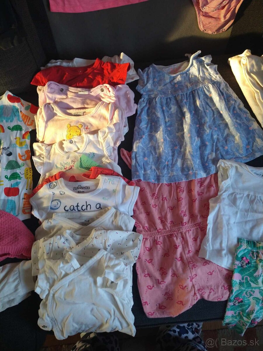 Balík letného oblečenia pre dievčatko veľ. 62/68 - 9