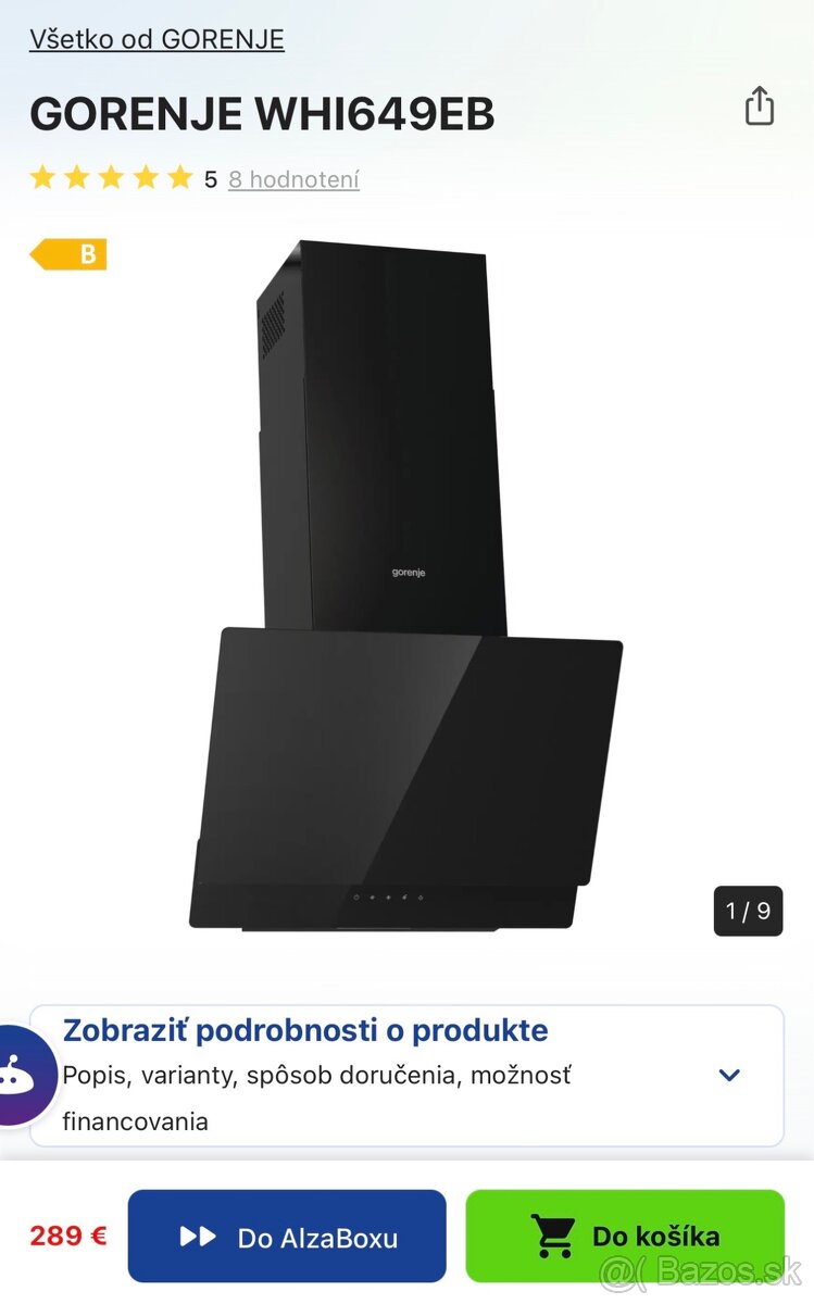 Gorenje WHI649EB - 9