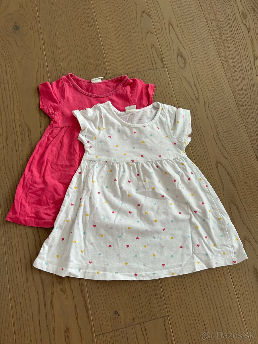 veľký balík letného oblečenia pre dvojičky 74-80 - 9