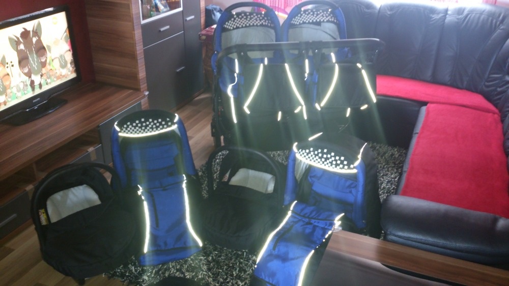 Ponúkam kočík pre dvojičky - 9