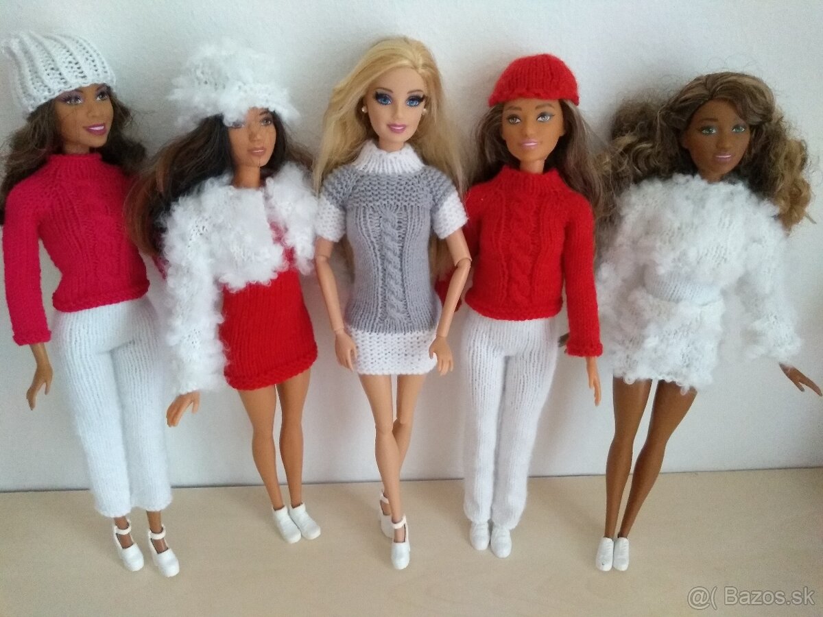 šaty pre rôzne bábiky barbie ken chelsea kelly stacie evi - 9