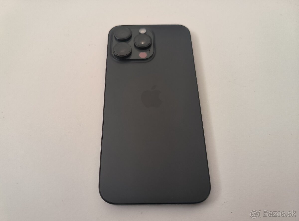 apple iphone 15 PRO 128gb Black Titanium / Batéria 88% - 9