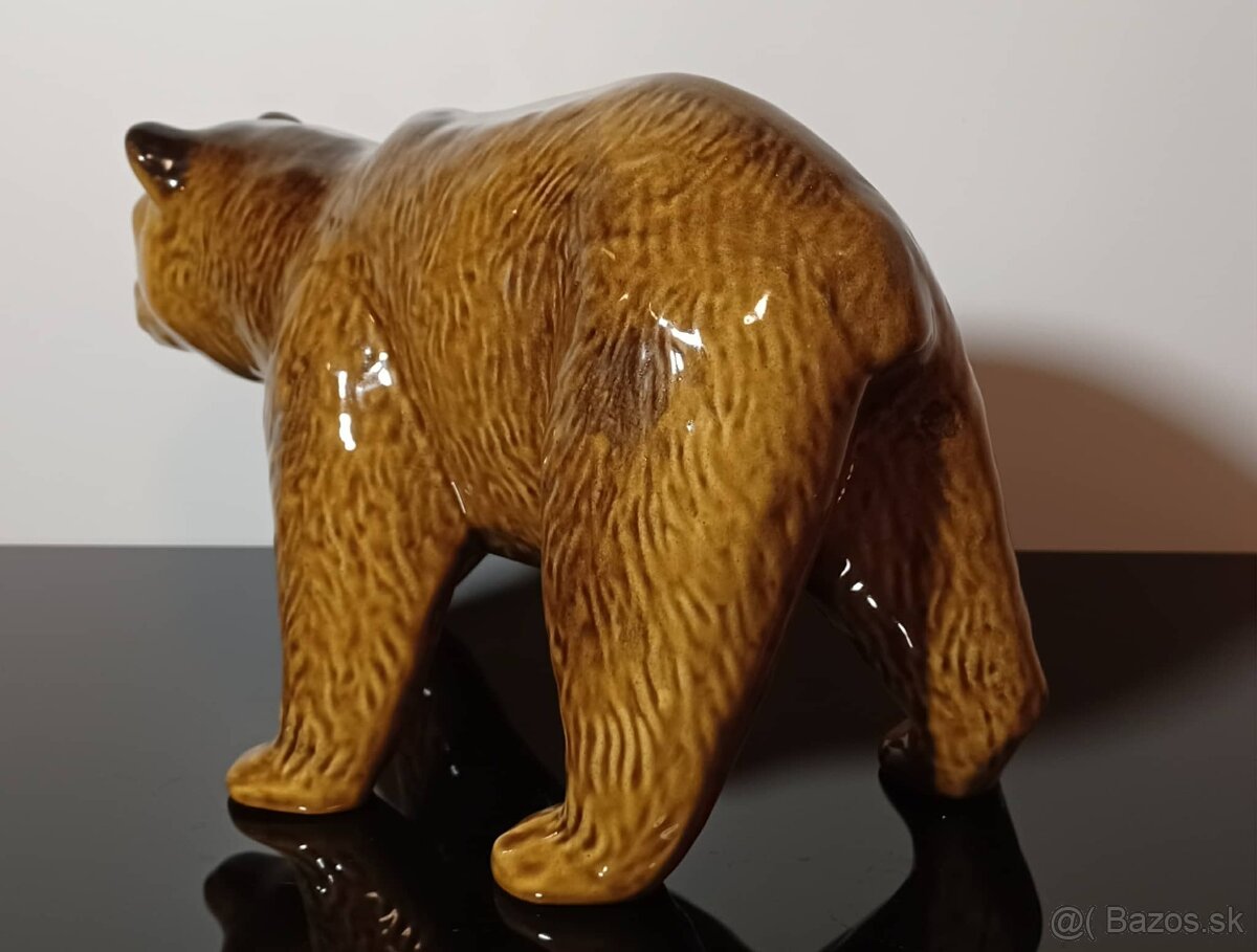 Veľký keramický medveď aź 33 cm - 9