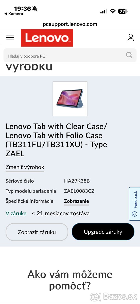 Lenovo tab - 9